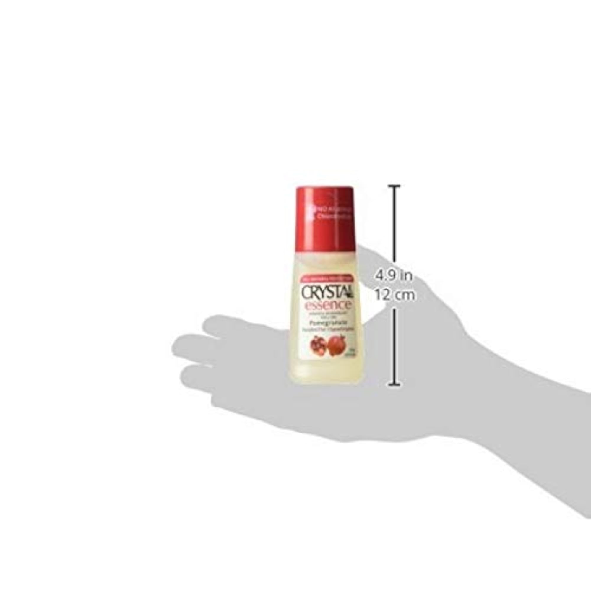 Mineral Deodorant Roll-On, Pomegranate