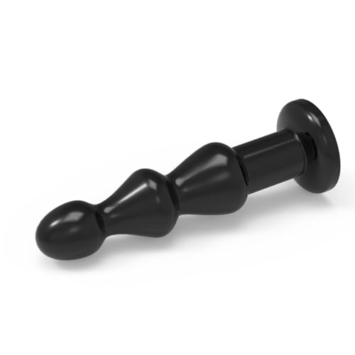 Image of Anal Plug Anal Beads with 3 Knots, Butt Plug Trainer Anus Dilator Adult Sex Toy for Beginner Men Women & Couples(8.5IN)