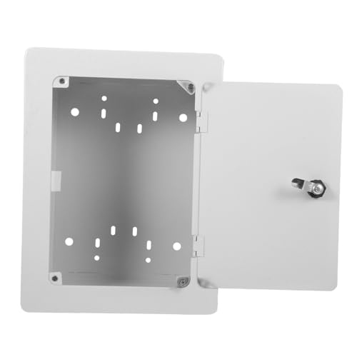 HAMPPLIES Caja de Distribución Eléctrica Exterior Resistente con Gran Capacidad para Tv y Teléfono Caja de Conexiones Electrónica para Proyectos Módulo de Cable para Montaje Pared