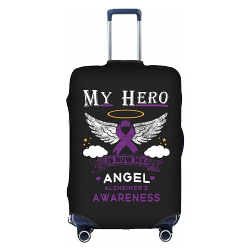 Travel Luggage Cover Alzheimer'S Awareness Fashion Washable Baggage Suitcase Protector Fit For Luggage Small