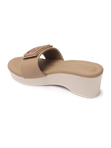 Image of CHINRAAG Women Hill Sandles For Woman CR-348