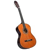 pedkit Guitarra española clásica Guitarra clásica para principiantes con funda 4/4 39"