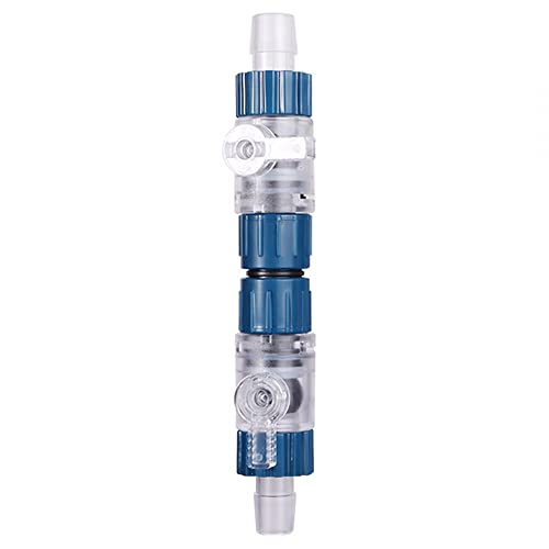 Image of MiOYOOW Aquarium Hose Valve, Fish Tank Hose Connector Fishbowl Water Flow Control Valve with Quick Release Handle for Aquariums Fish Tanks
