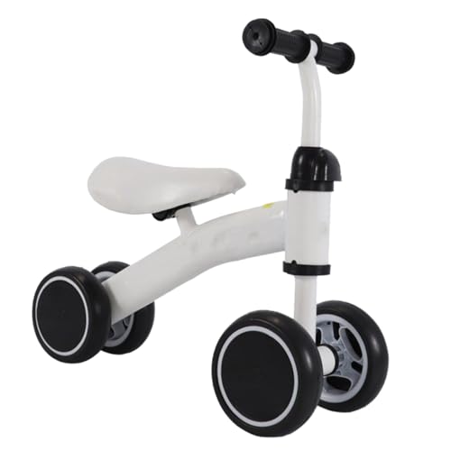 Beatifufu Correpasillos para Niña Blanco sin Juguete para Aprendizaje de Equilibrio y Coordinación Estructura Resistente para Interior y Exterior Regalo Educativo y Divertido