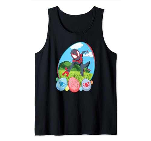 Camiseta Miles Morales Marvel sin mangas dile adiós al calor con estilo de superhéroe