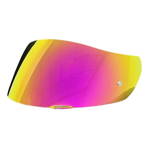BSTOP K1 Helmet Visor,UV Protecror Helmet Face Shield Visor Windshield for AGV K1, K1S, K3SV, K5, K5S(Revo Pink Gold-day use only)