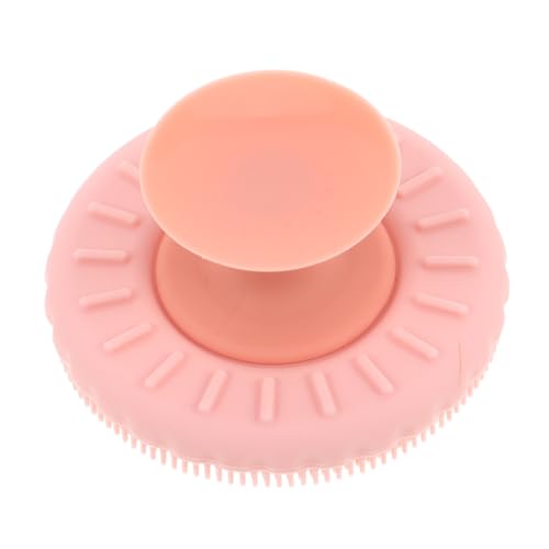 FRCOLOR Dual-use Silicone Facial Scrubber for Women Deep Cleansing Brush Soft Exfoliating Pad for Skin Care Routine