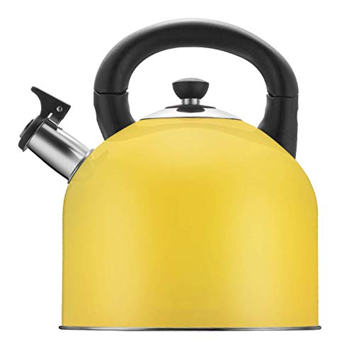 4,0 Liter Edelstahl Pfeifkessel, Home Leichtgewicht Teekessel, Universal Top Kessel Mit Pfeife Teekanne Für Induktionskochfelder Gas Keramik Küche