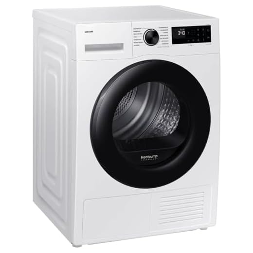 Samsung Wärmepumpentrockner, DV5000D, 9 kg, EEK: C, AI Wäschetrockner mit WiFi-SmartThings-App, Hygiene-Programm, Air Refresh, Knitterschutz, DV90DG52A0AEEG