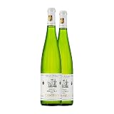 Kientzler Ribeauville Riesling Alsace 75 cl Vino blanco (Caja de 2 Botellas de 75 cl)