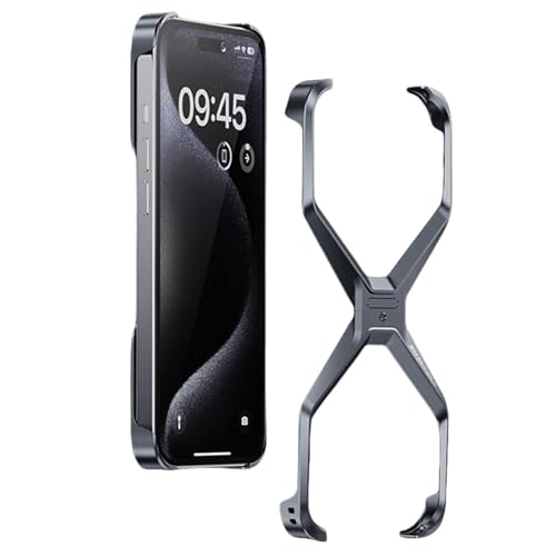 Coque ultra fine iPhone 16 Pro en alu résistante aux rayures sans cadre