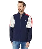 Chaqueta con cremallera completa y panel de corte elástico