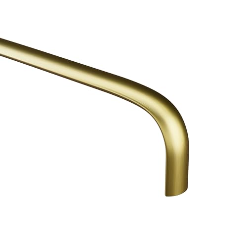 Image of Atlantic Stainless Steel Oval D Dwawer Cabinet Handles 8 Inch (Total Length 200 mm, Hole to Hole 195 mm, Antique Finish) Pack of 12 Pieces, Pull Handle