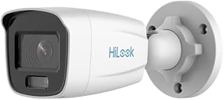 HiLook By Hikvision IPC-B229H 2MP ColorVue Lite Fixed Network PoE IP Bullet Camera – White (2.8mm)