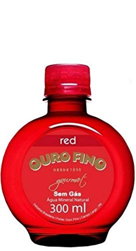 Água Mineral Ouro Fino Gourmet Red sem Gás 300ml
