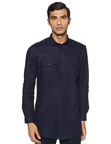 Image of Integriti Men's Cotton Regular Kurta