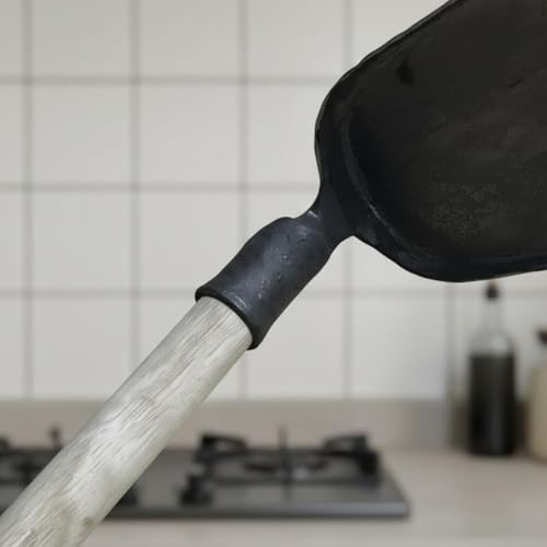 Wok predolo con cabeza forjada a mano 30 cm miniatura 4