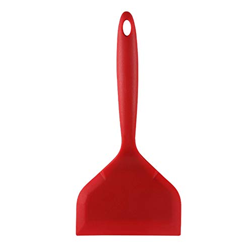 Benoon Spatola da Cucina, Spatola da Cucina in Silicone Antiaderente Raschietto da Cucina per Dolci da Cucina Pentole per La Casa Rosso
