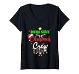 Office Staff Christmas Crew Funny Xmas 2021. Tee