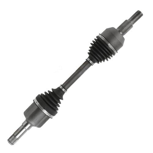 Image of Detroit Axle - Front 2pc CV Axles for 2005-2006 Chevrolet Equinox, 2006 Pontiac Torrent, 2 CV Axle Shafts Assembly Replacement