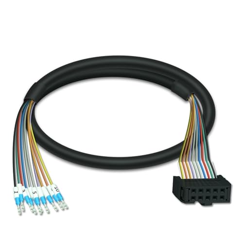 Câble PLC10 avec bloc terminal IDC10 pour connecter un automate