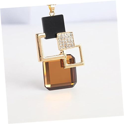 Chaîne de pull géométrique ajustable en ras du cou pour sublimer le cou