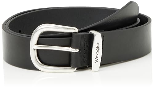 WRANGLER - Gürtel Herren - 100% Leder - Easy Belt - Schwarz – Ansicht 1
