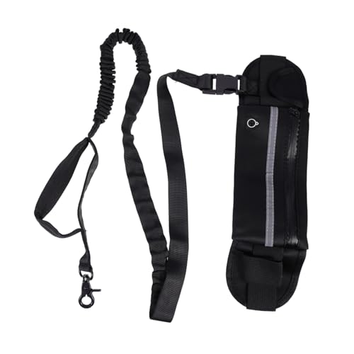 Mipcase Running Leash for Dogs Durable and Strong Pet Leash Reflective Strips 2 Handles for Outdoor Use