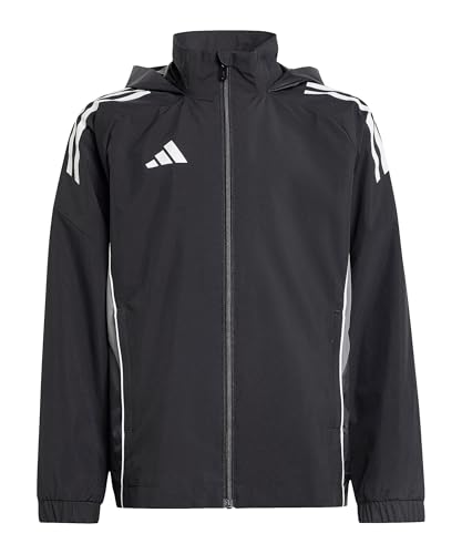 adidas Performance Tiro 25 Competition Veste de pluie pour enfant Noir/gris 128