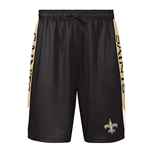 Image of FOCO NFL Mens NFL Team Logo Side Stripe Training Shorts