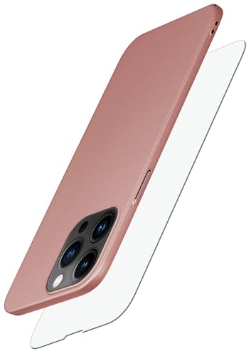 Coque rigide antichoc iPhone 13 Pro Max ultra fine avec film de protection écran moex Alpha