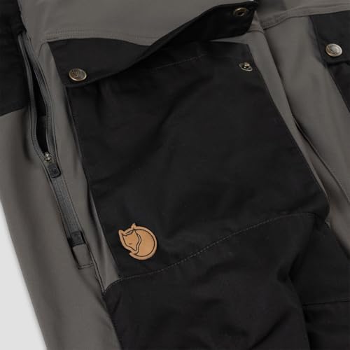 Image of Fjallraven Men's Keb Trousers Black /Stone Grey 34 R