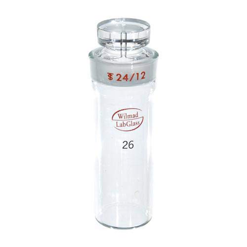 Wilmad-Lab Glass LG-3541-100 Specific Gravity Bottle, Hubbard, 24 mL Capacity, 24/12 Joint