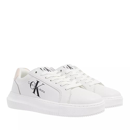 Baskets basses Calvin Klein Jeans CHUNKY CUPSOLE MONO LTH WN - vue 4