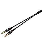 Artful-World-Aux-Splitter-Adapters-for-Computer-Auxiliary-Gold-Plated-35-mm-Headphone-2-Male-to-1-Female-35mm-Headset-Mic-Y-Audio-Cable-Smartphone-Headset-to-PC