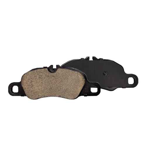 Image of Detroit Axle - Front Ceramic Brake Pads w /Hardware for Porsche 911