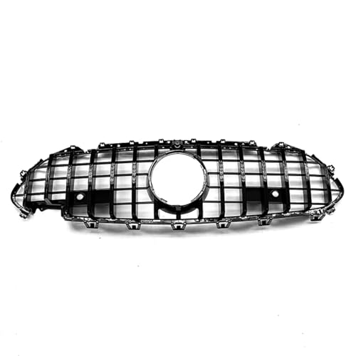 車のークグリルフォワード Compatible With For CLS C257 2019 2020 2021 2022 車用フロントバンパーグリル、エアインテークグリル、ラジエーター、オートスタイリング交換用。(Black)