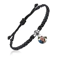 Pulseiras personalizadas com pedras de projeção de fotos, pulseiras personalizadas com fotos dentro, presentes personalizados para mãe, namorada, melhor amiga