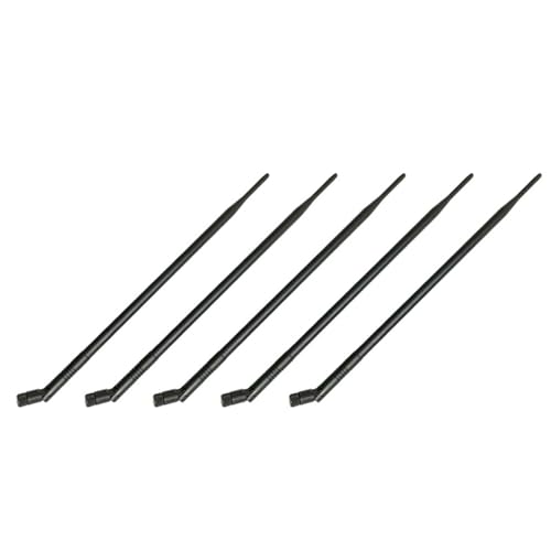 Antenne WiFi pour télétravail stable double bande 9dBi RP-SMA inclinable x5