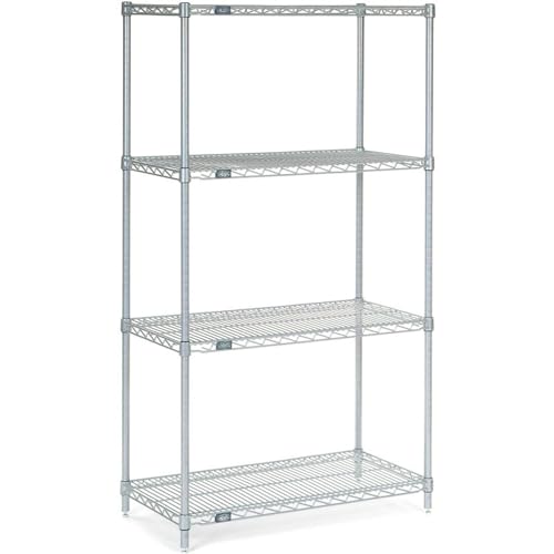 Nexel Wire Shelving, Poly-Z-Brite, 36