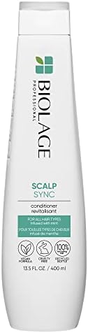 BIOLAGE Scalp Sync Conditioner | Weightlessly Soothes & Nourishes To Promote A Healthy-Looking Scalp | For All Hair Types | Paraben-Free | Vegan | 13.5 Fl. Oz