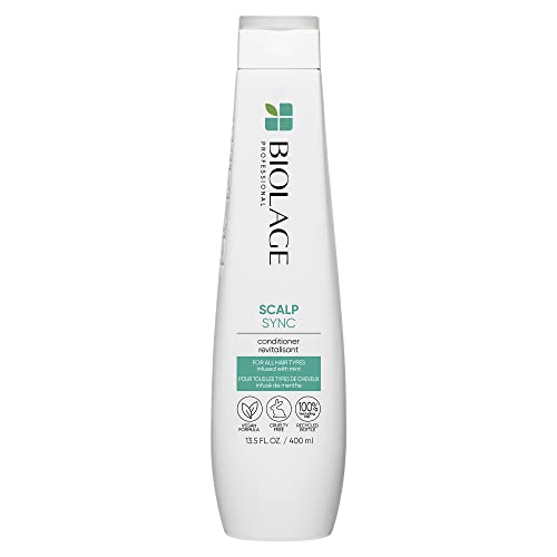 Biolage Scalp Sync Conditioner | Weightlessly Soothes & Nourishes To Promote A Healthy-Looking Scalp | For All Hair Types | Paraben-Free | Vegan | 13.5 Fl. Oz #TOP22