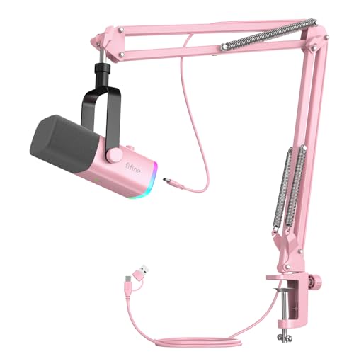 【開封・未使用】FIFINE AM8T ゲーミングマイク アーム スタンド付き fifine AmpliGame AM8T レビュー】コスパ最強のゲーミングマイク。拡張