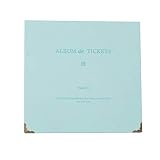 Concert Stub Álbum: Not Can puede ser una foto, álbum de entradas, pero también es un organizador de recibos.