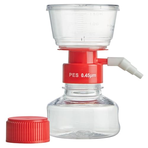 Image of Diamond PureFlow Vacuum Filter System, 150mL, PES Membrane, 0.45μm Porosity, STERILE, Individually Wrapped, 12 /Case