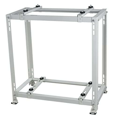 Staffa di supporto resistente per condizionatore d'aria, supporto da pavimento a doppio livello per mini unità split all'aperto