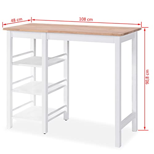 vidaXL-Set-Muebles-Bar-3-Piezas-Blanco-Mobiliario-Mesa-Silla-Alta-Salon-Cocina