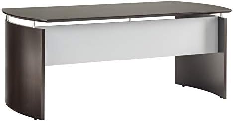 Safco Products Medina Desk, 72", Mocha