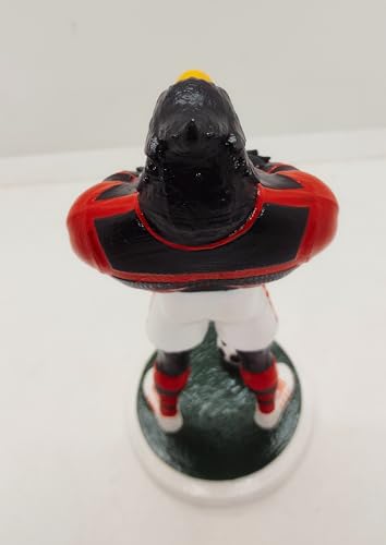 3D Presentes Criativos, Urubu Mascote do Flamengo Artesanal 20 cm Mascote Flamengo Boneco Mascote do