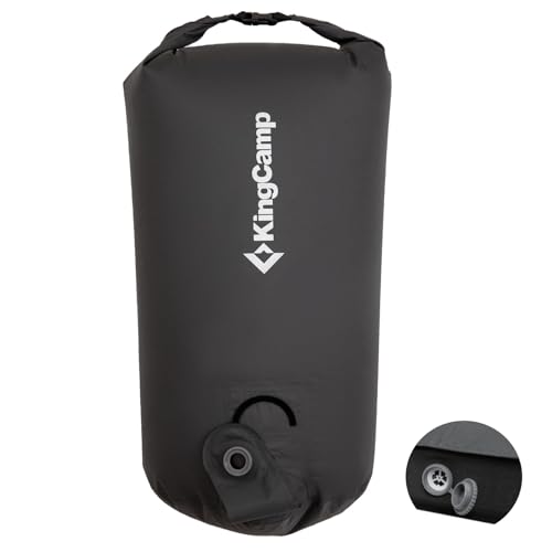 KingCamp Air Pump Sack, Roll Top Compression Pump Bag Ultralight Pump Sack Multi-Use Waterproof...